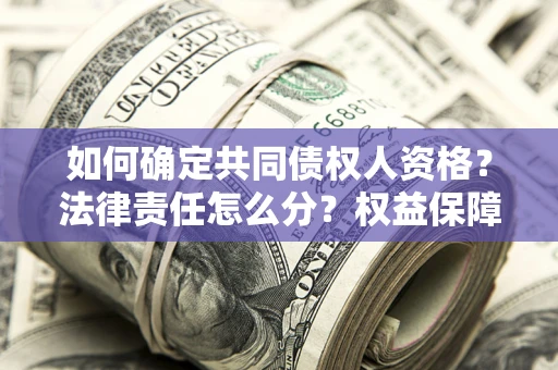 北京如何确定共同债权人资格？法律责任怎么分？权益保障技巧揭秘！