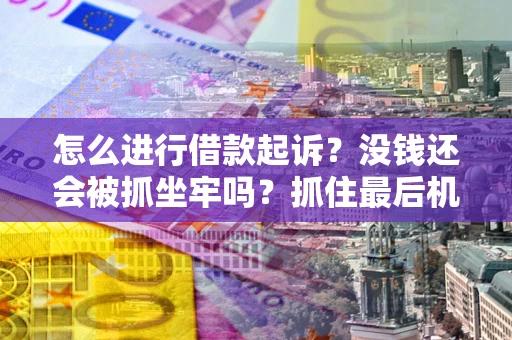 北京怎么进行借款起诉？没钱还会被抓坐牢吗？抓住最后机会！