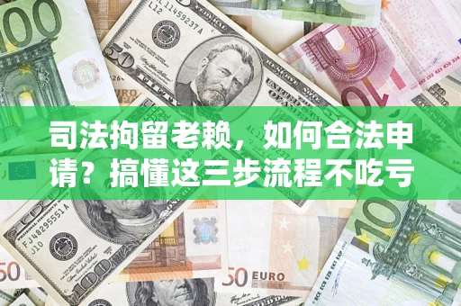 北京司法拘留老赖，如何合法申请？搞懂这三步流程不吃亏！