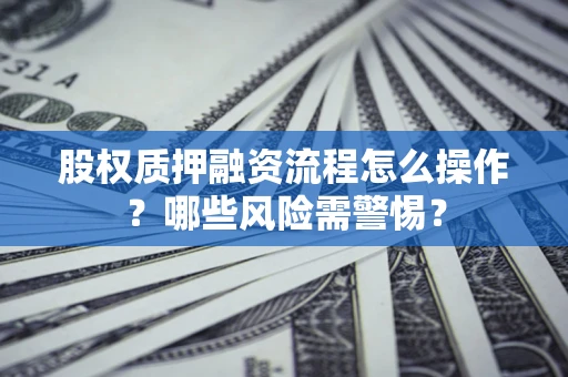 北京股权质押融资流程怎么操作？哪些风险需警惕？
