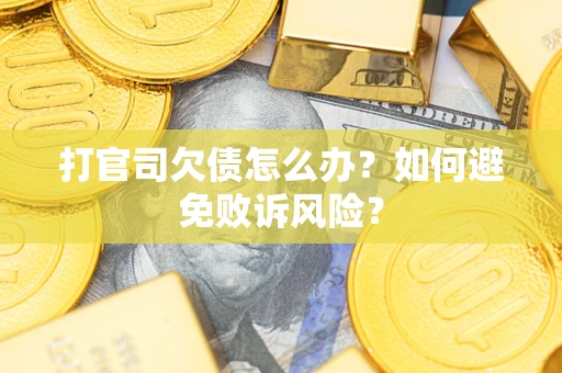 北京打官司欠债怎么办？如何避免败诉风险？