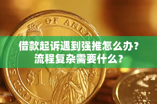 北京借款起诉遇到强推怎么办？流程复杂需要什么？