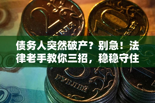 北京债务人突然破产？别急！法律老手教你三招，稳稳守住血汗钱