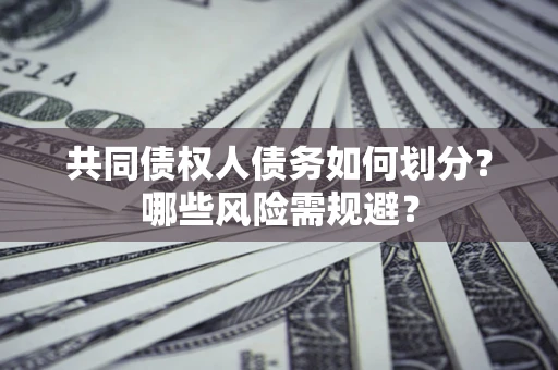 北京共同债权人债务如何划分？哪些风险需规避？