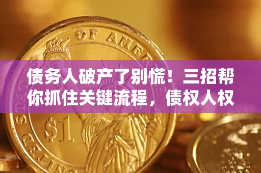 北京债务人破产了别慌！三招帮你抓住关键流程，债权人权益不再缩水