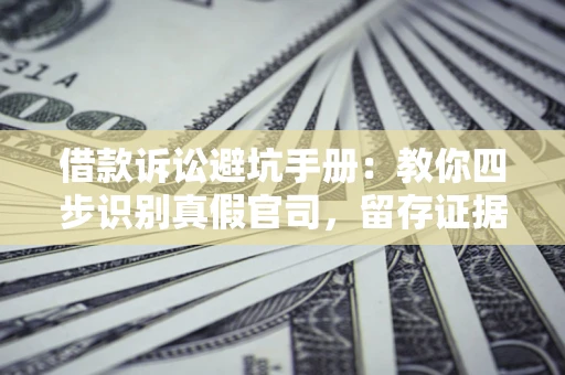 北京借款诉讼避坑手册：教你四步识别真假官司，留存证据不踩雷