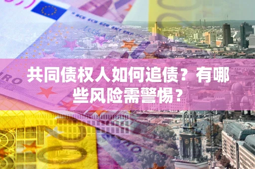 北京共同债权人如何追债？有哪些风险需警惕？