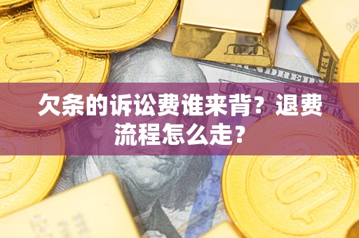 北京欠条的诉讼费谁来背？退费流程怎么走？